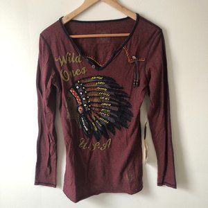 Double D Ranch Long Sleeve Shirt - New - WITH TAG (never worn)